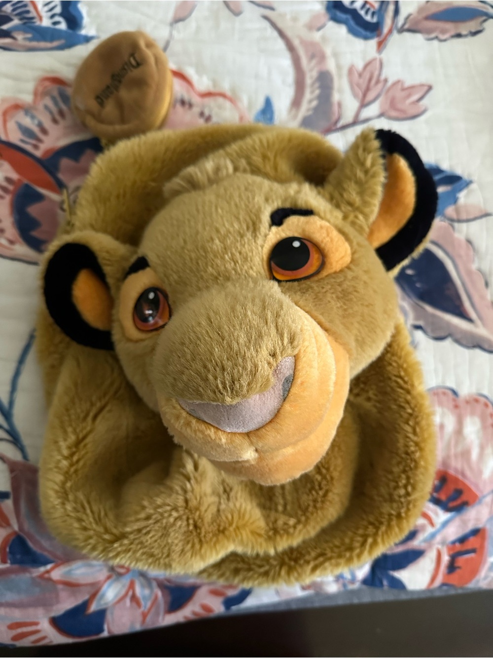 The lion king Plush Simba rare backpack bag EUC rare